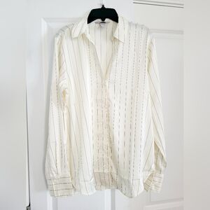 H&M satin feel blouse